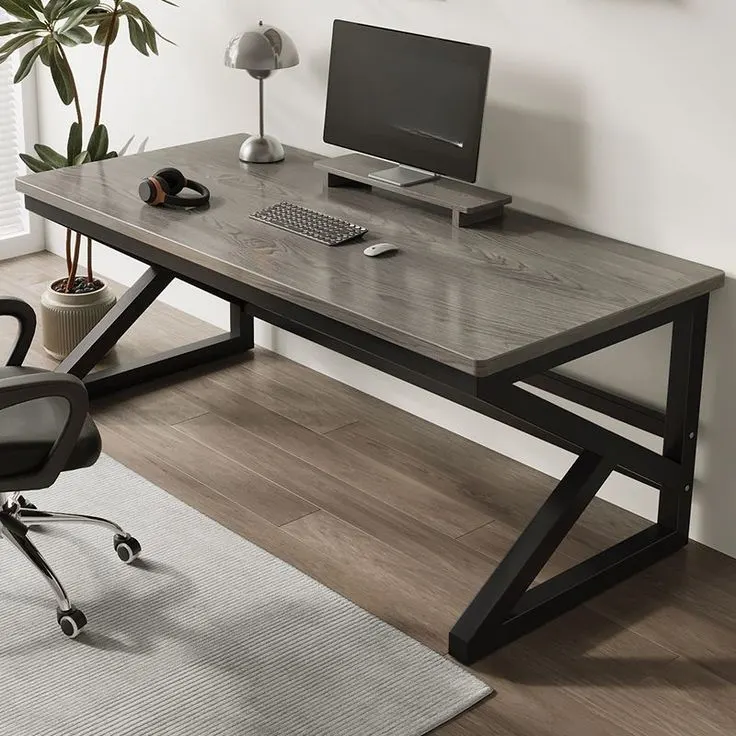 Comfortable home office setup